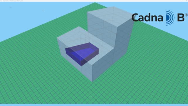 CadnaB interoperability – sound transmission through the building façade and walls